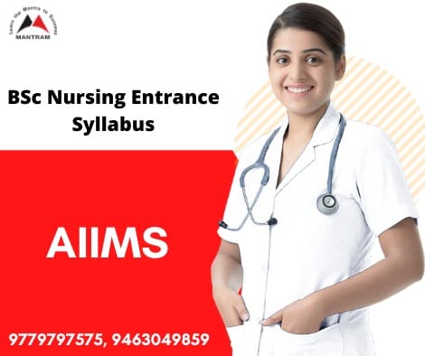 aiims bsc nursing entrance syllabus