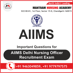 AIIMS Delhi Nursing Officer Recruitment Exam Coaching in Chandigarh