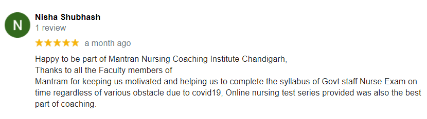 appreciation for nursing coaching classes during covid