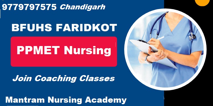 PPMET Bsc Nursing Coaching in Chandigarh