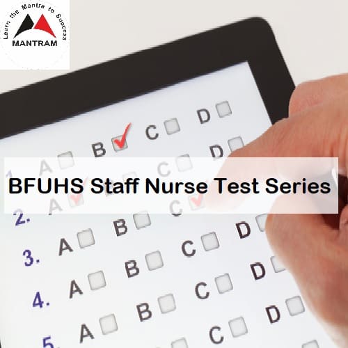 bfuhs staff nurse recruitment test series