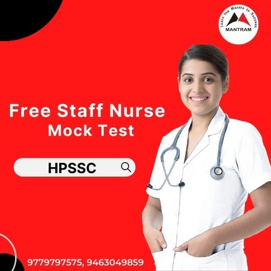 free hpssc staff nurse mock test series