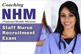Coaching for NHM (Staff Nurse Recruitment Exam)