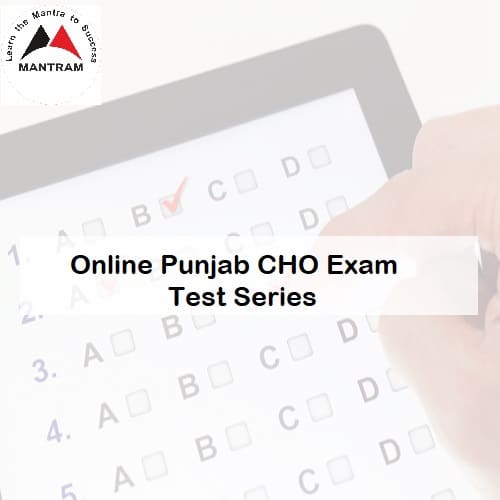 Online Punjab CHO Exam Test Series