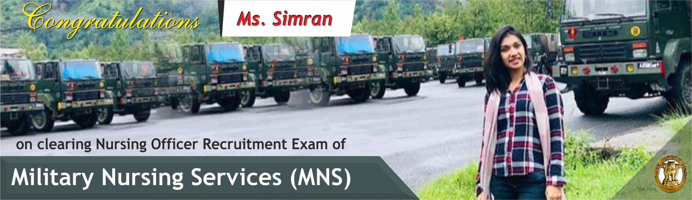 Clearing Nursing Officer Recruitment MNS simran